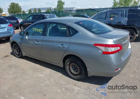2013 Nissan Sentra S/Sv/Sr/Sl from USA, damaged, VIN 3N1AB7AP7DL647798